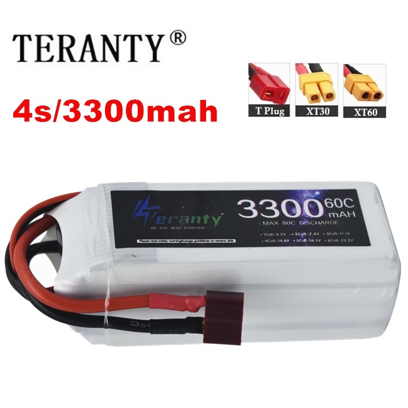 Drone Battery 3S - LiPo Rechargeable Battery 4S 3300mAh 60C