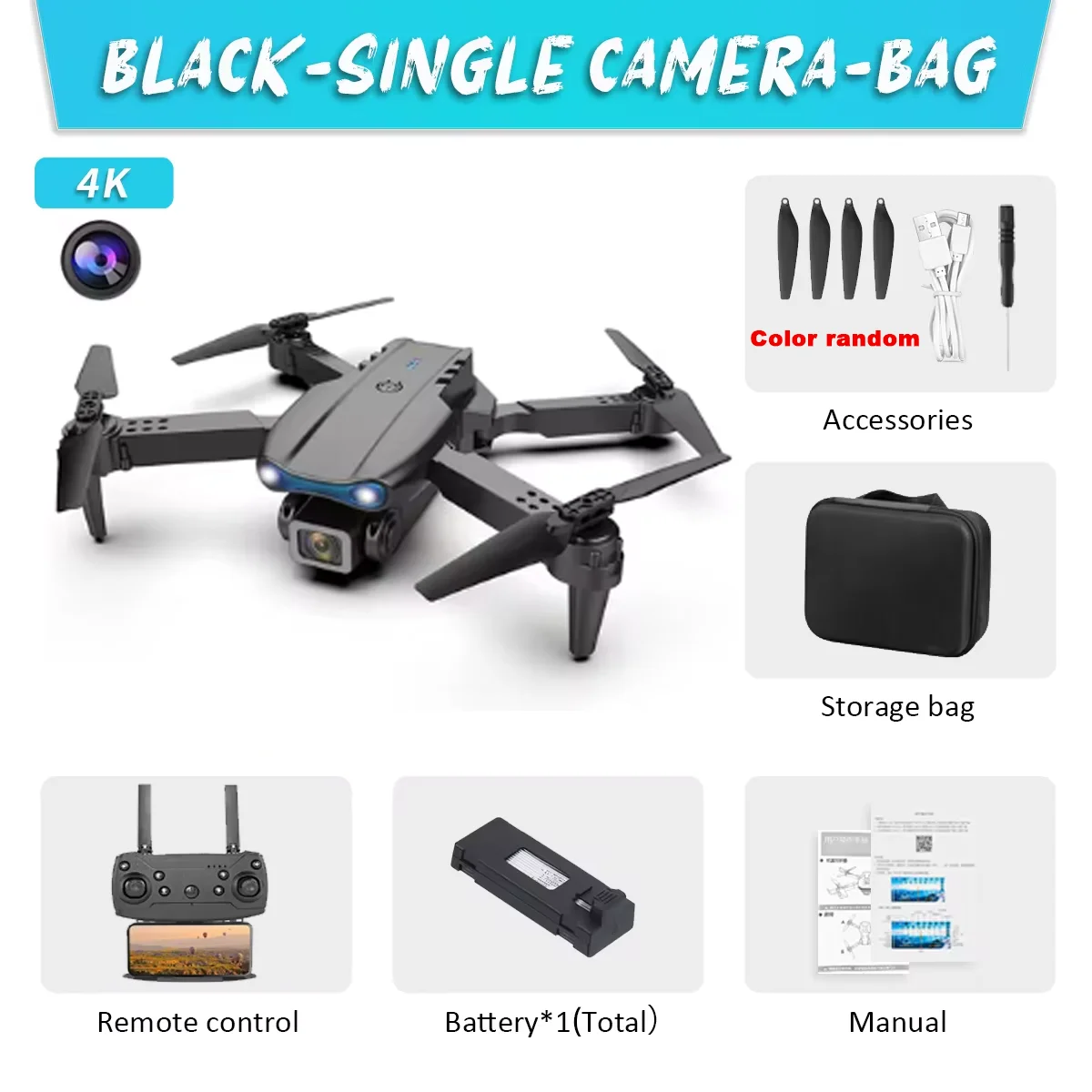 Dual Camera E99Pro HD Drone wi - Eachine Drone E58 review and price