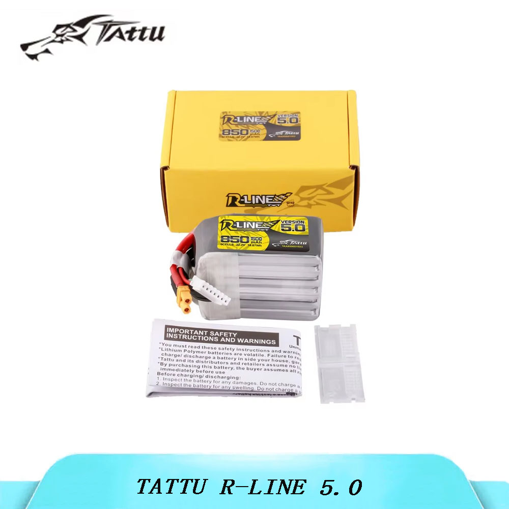 TATTU R-LINE 5.0 3S 4S 6S Lipo - Drone Battery 3S review and price
