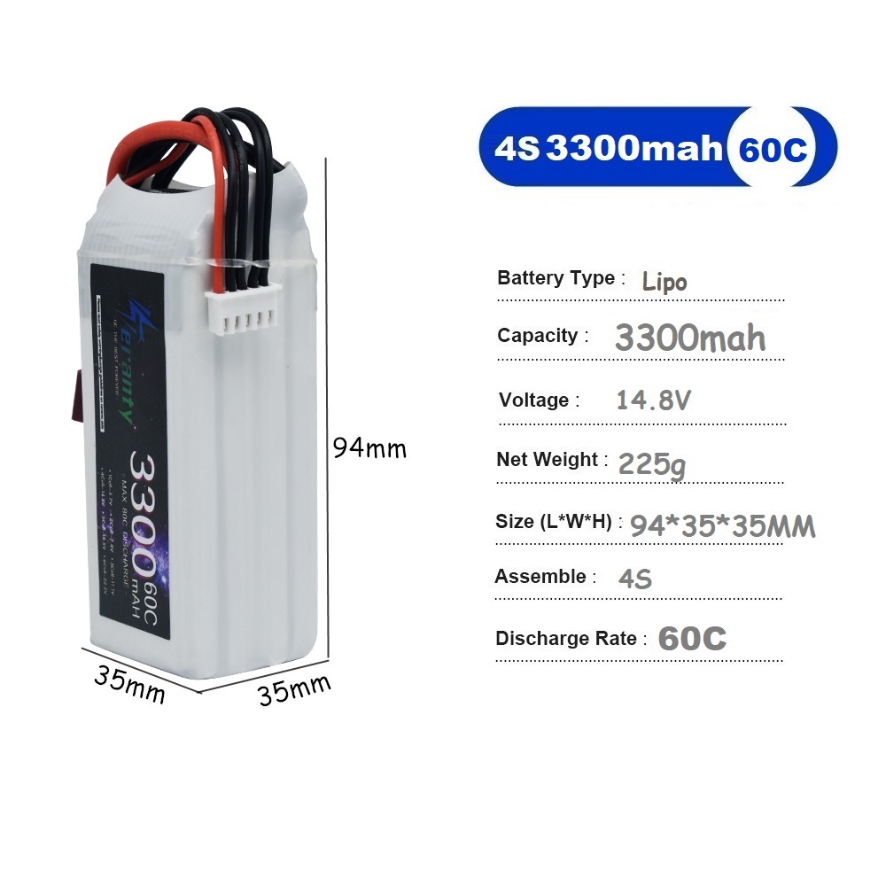 LiPo Rechargeable Battery 4S 3 - Drone Battery 3S review and price