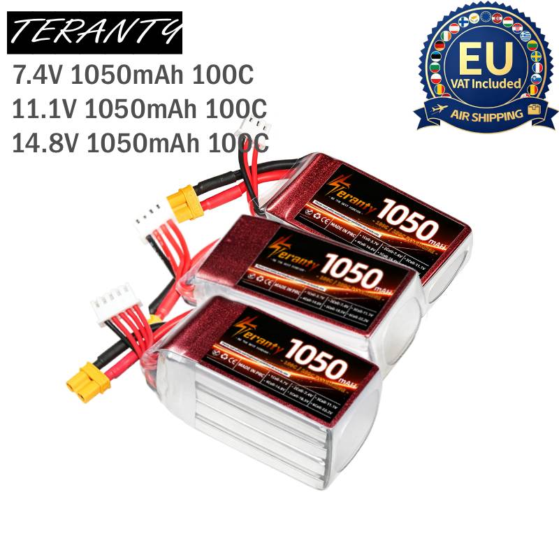 2PCS 1050mAh 2S 3S 4S RC Lipo  - Drone Battery 3S review and price