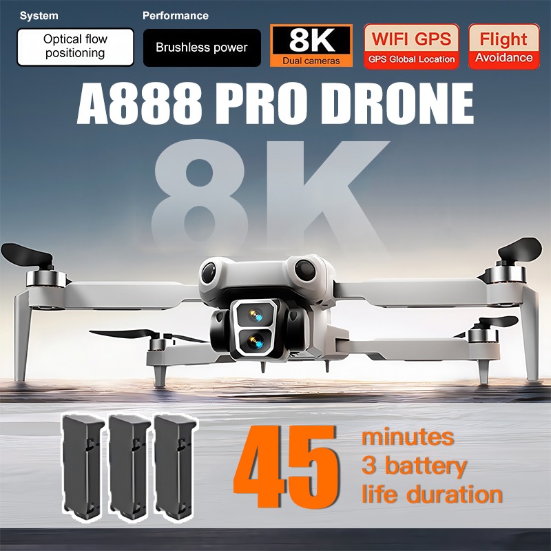 For Genuine A888 Pro Drone 4K  - Eachine Drone E58 review and price